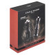 Coffret moulins sel et poivre London noir brillant 180 mm Noir Gloss